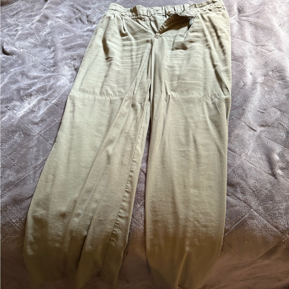 A New Day Green Straight Leg Pants